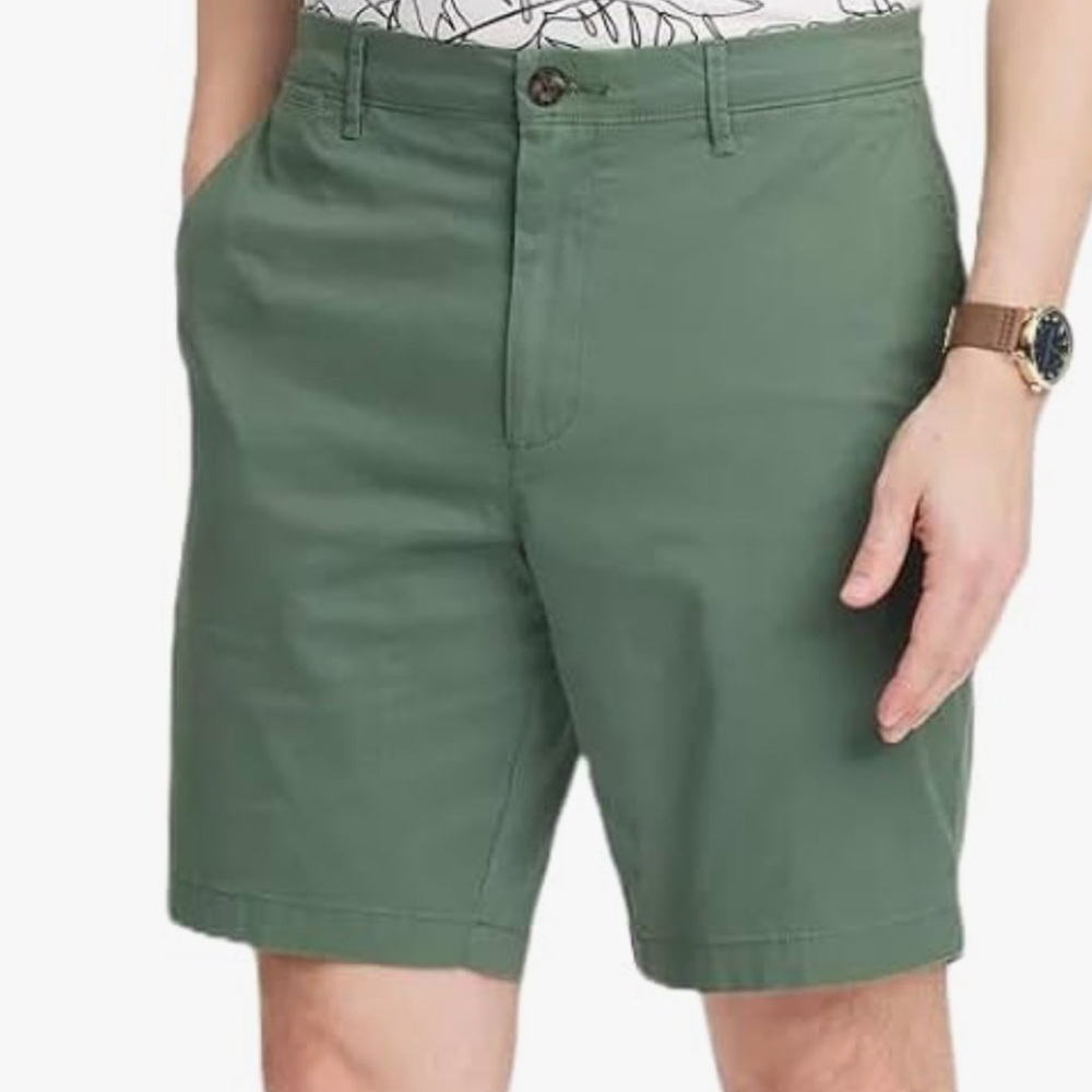 Men's Green Casual Shorts